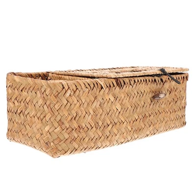  Multifunctional Tissue Box Cover Rectangular Metal Desktop Holder - Image 1 of 4