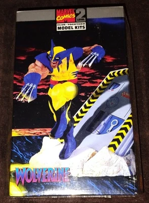 Wolverine 1996 Model Kit ToyBiz 1996 Marvel X-Men Level 2 MIB Original Sealed! - Bild 1 von 4