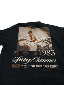 Scarface Tony Montana x Shoe palace Graphic & Embroider T-Shirt Adult Sz M - Picture 1 of 3