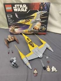 LEGO Star Wars: Naboo N-1 Starfighter with Box (7660) Missing 1 Piece And Inst.