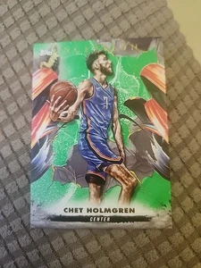 Chet Holmgren 2024-25 Topps Inception Green Parallel Thunder #82 - Picture 1 of 4