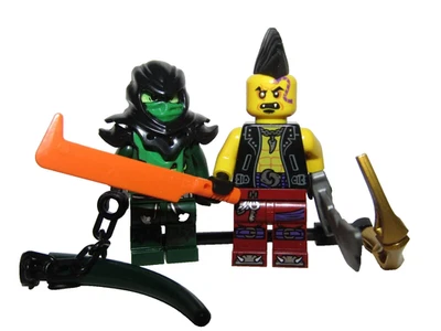 Lego Eyezor Anacondrai Cult Member Limited Edition Ninjago + Evil Green Ninja - Imagen 1 de 4