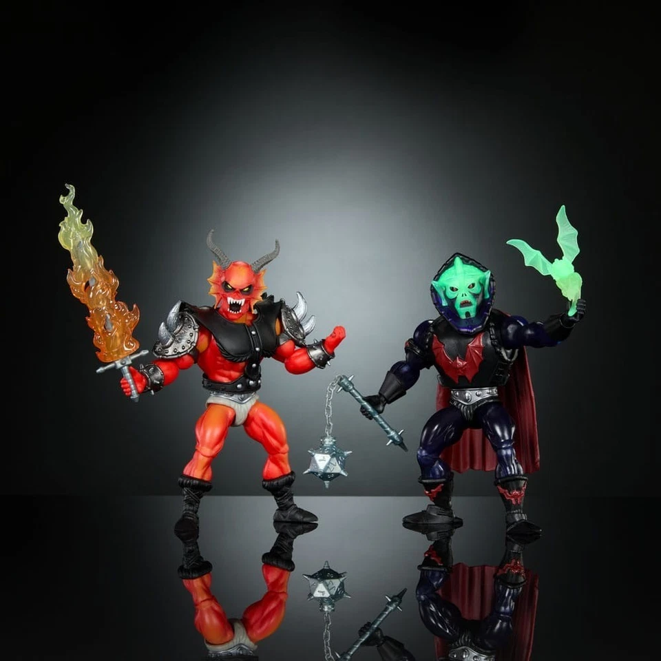 PRESALE Masters of the Universe x Stranger Things 2-Pack Hordak & Hellfire-Man - Image 1 of 4