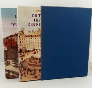 Dictionnaire Historique Des Rues De Paris by J Hillairet 2 vols HB 1985 Used F1 - Picture 1 of 23