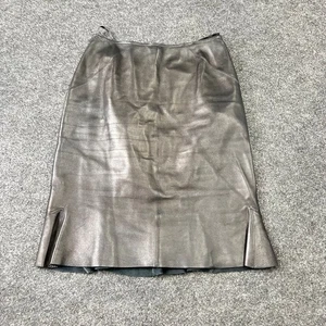 Falda de cuero para mujer ALAIA talla S negra - Imagen 1 de 9
