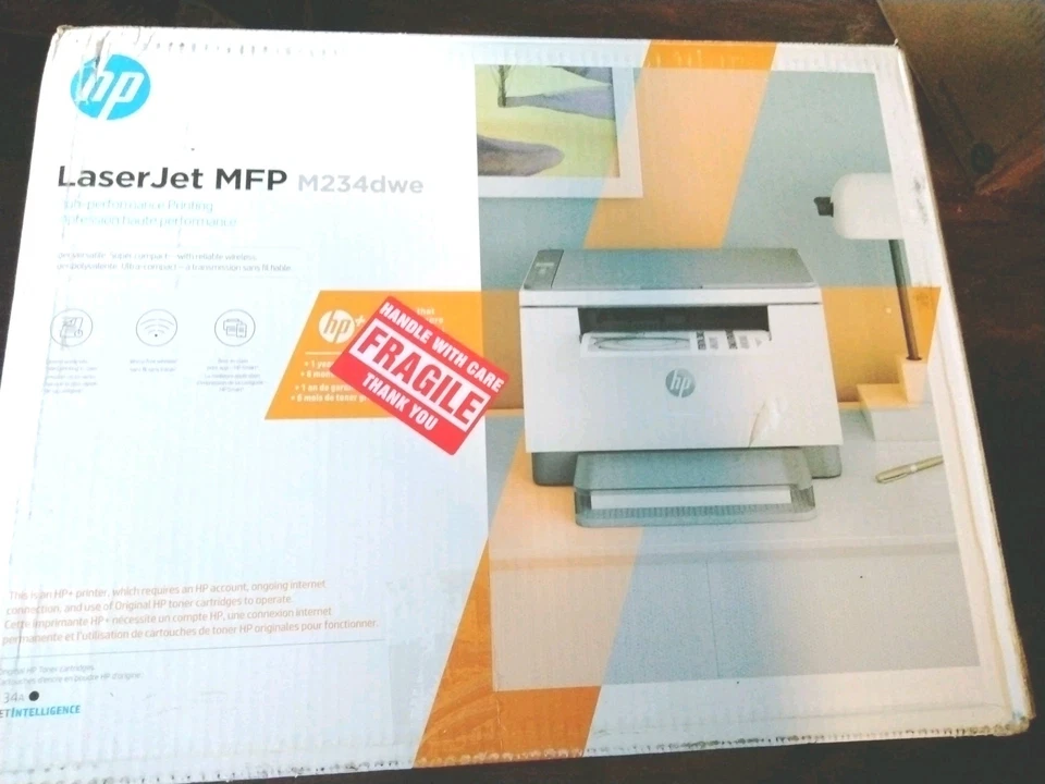 HP LaserJet MFP M234dwe Printer, 6GW99-00005- Certified Open Box item - Image 1 of 1