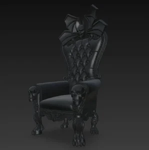 ozzy osbourne Throne 3d Print 9” - Bild 1 von 5