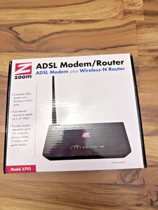 Zoom ADSL wireless MODEM ROUTER  5792  great complete - Picture 1 of 6