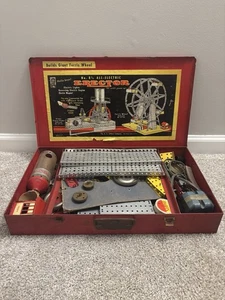 VTG 1951 Gilbert Erector Set 8 1/2 Electric Power Plant Giant Ferris Wheel Motor - Picture 1 of 14