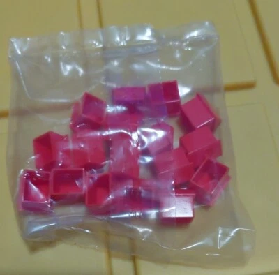 Monopoly Cheaters Edition Replacement Parts RED HOUSES HOTELS 16 A1 - Image 1 of 2