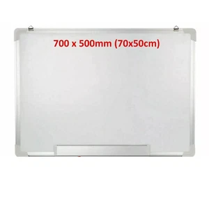 Magnetic Whiteboard Large 70 * 50 White Board Dry Wipe Notice Office School Home - Picture 1 of 5