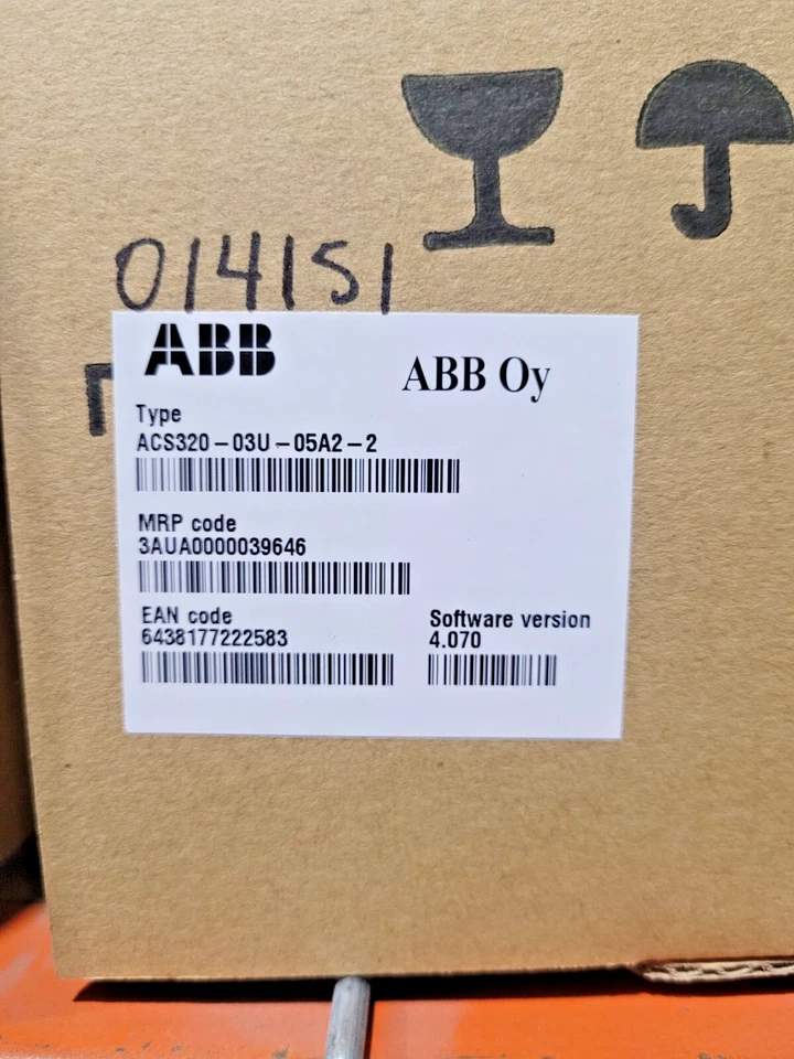 ABB Drive 1 HP 8.4 A 230V 3 Phase No Keypad ACS320-03U-05A2-2 - Image 1 of 1
