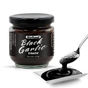 Herzhafte schwarze Knoblauchsauce - 150g Püree für leckere Gerichte - Bild 1 von 12