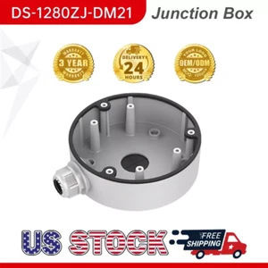 Hikvision Junction Boxes + Base Wall Mounting Brackets For Security IP Cameras - Picture 1 of 19
