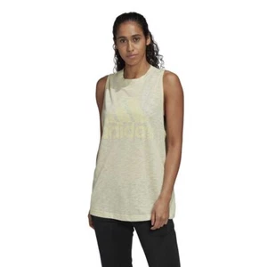 Ladies Adidas Yellow W Winners Tank Top - Picture 1 of 7