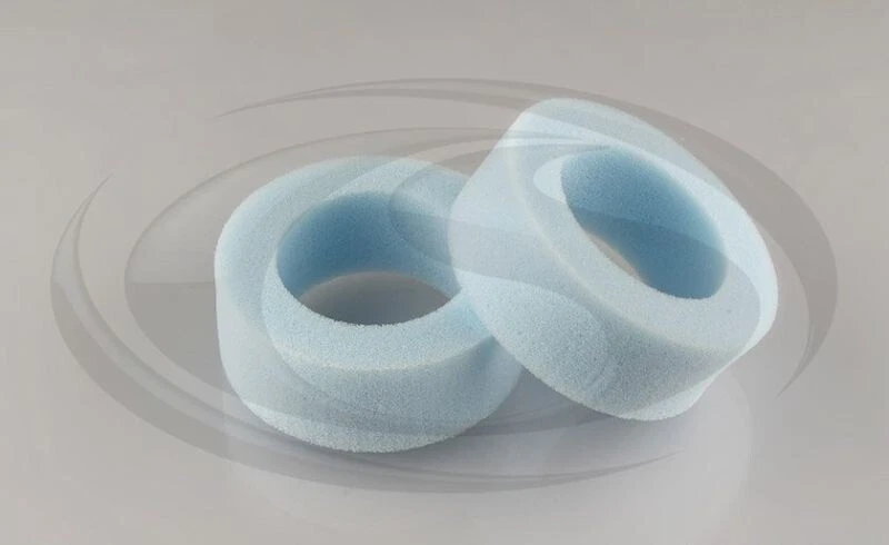 Schumacher 1:10 Offroad Reifeneinlage (2) 4WD Front medium Blau #U6733 - Bild 1 von 1