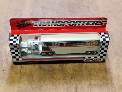 Matchbox White Rose Transporters Super Star 1991 1:87 #43 Richard Petty STP (N3) Foto 1 de 4