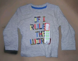 Kids Korner Boys 12 M Longsleeve Shirt (If i Rule The World) - Picture 1 of 1