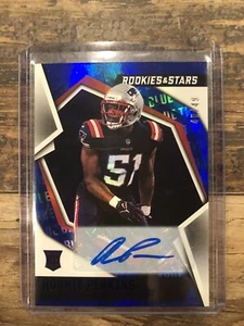 2021 Panini Rookies & Stars Ronnie Perkins /49 True Blue Auto RC #199 - Picture 1 of 2
