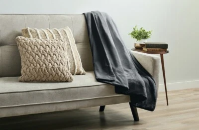 Sunbeam, 50"x60" Heated Velvet Electric Throw Blanket (Choose Color) - Image 1 of 4