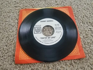 Johnny Darrell – With Pen In Hand Vinyl UA 50292 45 RPM Promo - Imagen 1 de 2