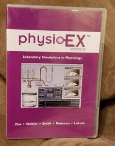 Laboratory Stimulations in Physiology: Physioex Version 8 Cd Rom 2009 0321529065 - Picture 1 of 2
