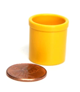 Playmobil Miniature School Classroom Yellow Garbage Can - Picture 1 of 1