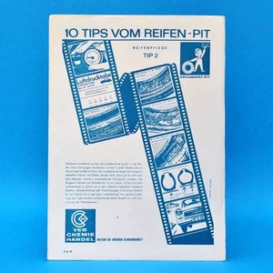 VEB comercio de productos químicos | 10 consejos de Reifen-Pit | Pneumant alrededor de 1970 Tip 2 A - Imagen 1 de 1