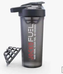 JOCKO FUEL Shaker Protein Powder Water Bottle 20 OZ SportShaker Willink USA NEW