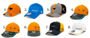 Selection of New Era McLaren team and driver caps