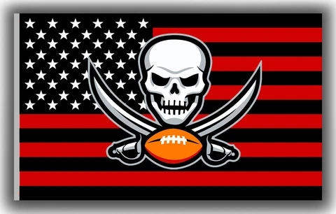 Tampa Bay Buccaneers Football Team Star&Strips Flag 90x150cm 3x5ft Best Banner Cover