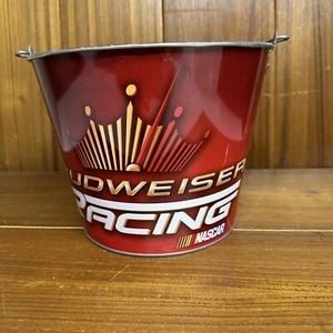 2004 Nascar Dale Jr 8 Budweiser Racing Anheuser Busch Beer Bucket *Read* - Picture 1 of 11