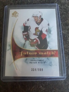2009-10 Sp Authentic Future Watch Rookie Peter Regin 334/999 RC Card# 185 - Picture 1 of 2