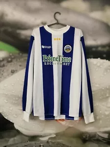 Huddersfield Town 2001 - 2002 home football shirt jersey size L long sleeves - Picture 1 of 8