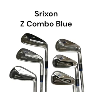 [Srixon] Z Combo Blue Iron Set 6pcs 5-6-7-8-9-Pw Shaft Dynamic Gold DST Flex S - Picture 1 of 24