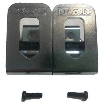 (2) NEW DEWALT Belt Clips Hooks for DCD708 DCF809 DCD996 DCF887 + Most 20V Tools - Image 1 of 4