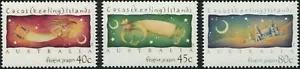 1994 Cocos (Keeling) Islands Festive Season Set Of 3 Mint Never Hinged, Clean - Foto 1 di 1