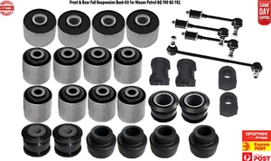 Front + Rear Full Suspension Bush Kit for Nissan Patrol GQ Y60 GU Y61 - Picture 1 of 5