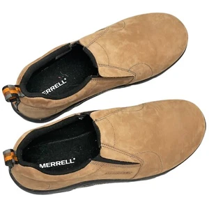 Merrell Jungle Moc Shoes Big Kids 4.5M Nubuck Suede Waterproof Slip On - Picture 1 of 9