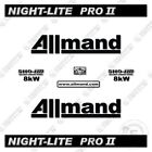 Fits Allmand Night Light Pro 2 Series Decal Kit Light Tower - 3M Vinyl!