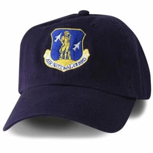 GORRA SOMBRERO BORDADO MILITAR CON LOGOTIPO DE LA GUARDIA NACIONAL DEL AIRE NEGRO - Imagen 1 de 1