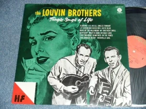 The LOUVIN BROTHERS Japan 1974 REISSUE ECP-8177 NM LP TRAGIC SONGS OF LIFE - Imagen 1 de 5