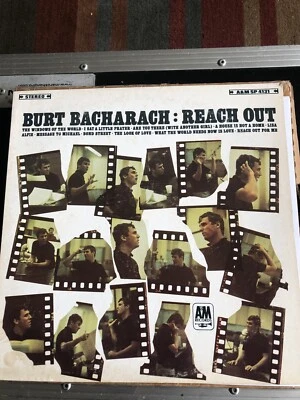 Burt Bacharach-“Reach Out” Vinyl LP VG A&M Records 1967 Foto 1 de 3