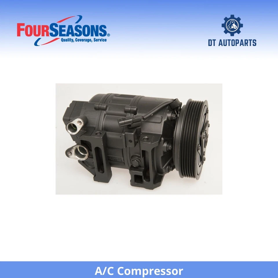 Compresor de aire acondicionado para Nissan Sentra 2007-2012 2,5 L L4 4 estaciones 2008 2009 2010 2011 Foto 1 de 4