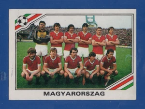 FIGURINA CALCIATORI PANINI MEXICO 86 N.201 UNGHERIA SQUADRA REC/REMOVED - Picture 1 of 1