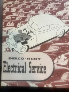 1950 DELCO REMY ELECTRICAL SERVICE MANUAL PRISTINE & 100% UNMARKED D-R 5022 MINT - Foto 1 di 2
