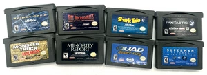 Gameboy Advance Games Lot 8 Games Superman Spiderman fantastic 4 ETC - Picture 1 of 2