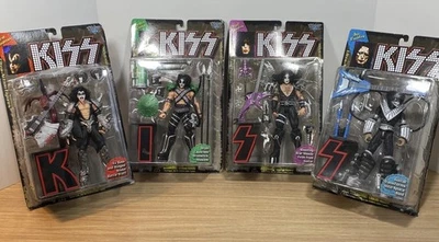 Lote (4) Juego de Figuras de Acción Ultra KISS McFarlane Toys 1997 NUEVO SELLADO Foto 1 de 4