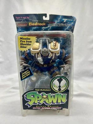 Figura de acción McFarlane Spawn Badrock Ultra edición de lujo 1995 de colección Foto 1 de 4