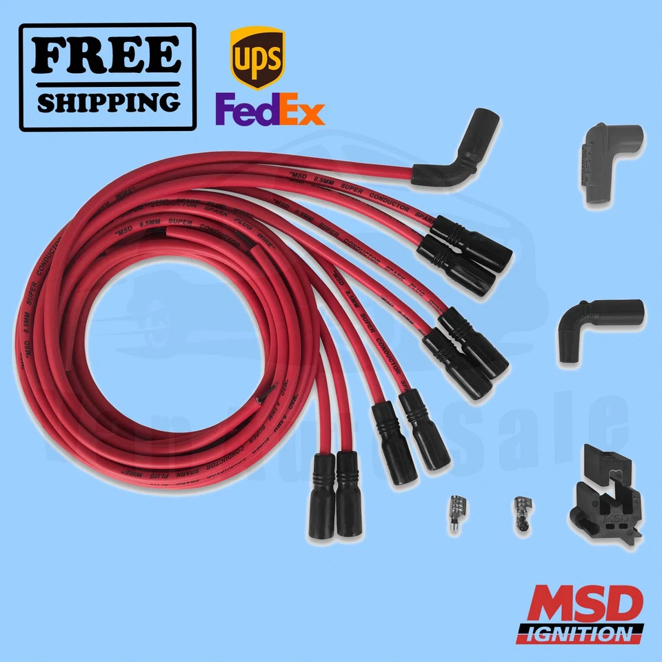 Juego de cables de bujía MSD para Chevrolet Camaro 93-1997 Foto 1 de 2